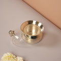 Handcrafted Silver Container with Lid