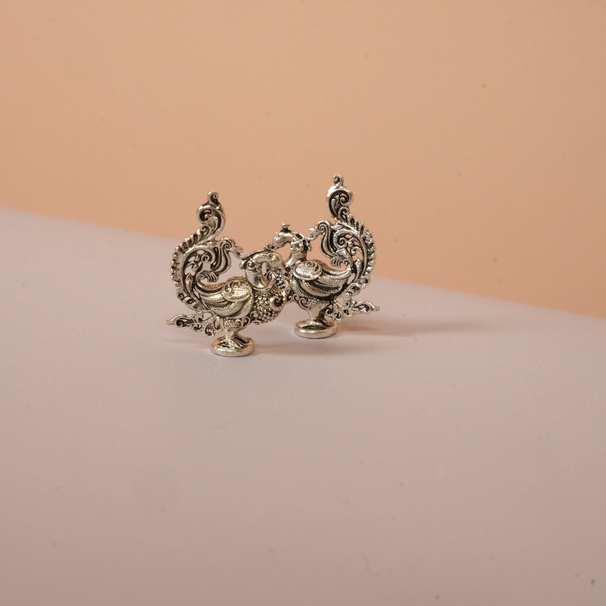 Handcrafted Pure Silver Swan Figurine – 92.5 Silver Decorative Artifact