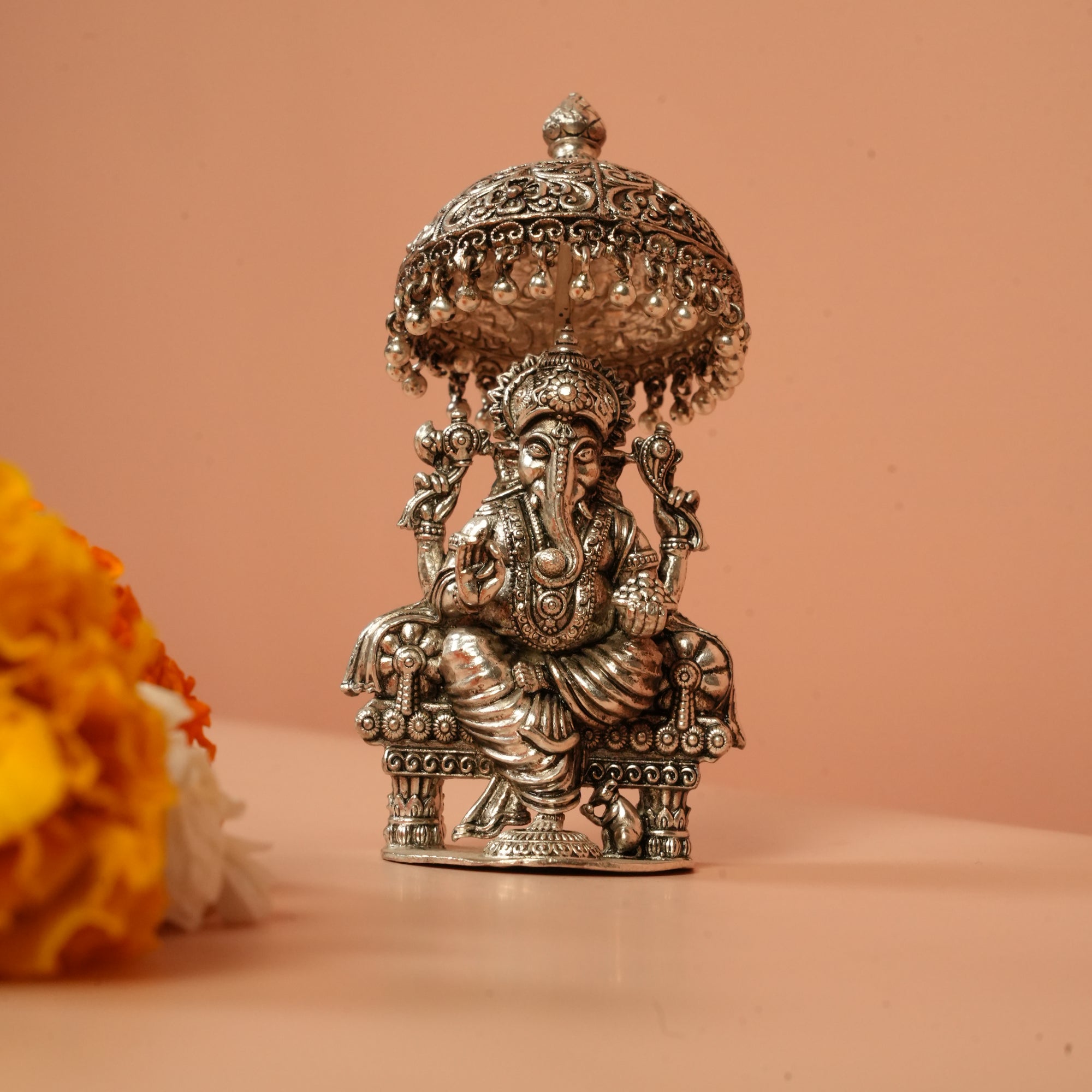 Silver Ganesh Ji Idol – 37g