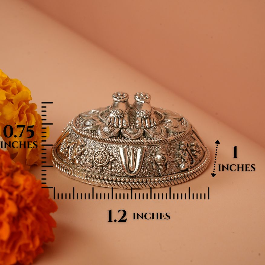 Lakshmi Charan Paduka – Intricately Handcrafted Charan Paduka