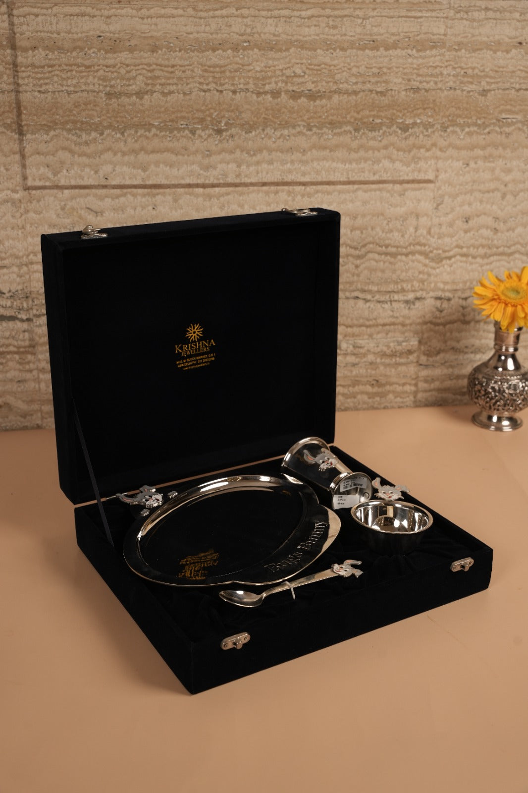 Bugs Bunny Sterling Silver kids Dining set