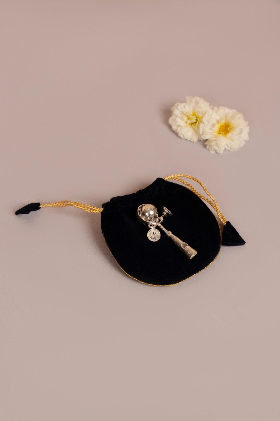 Heritage Sterling Silver Baby Rattle
