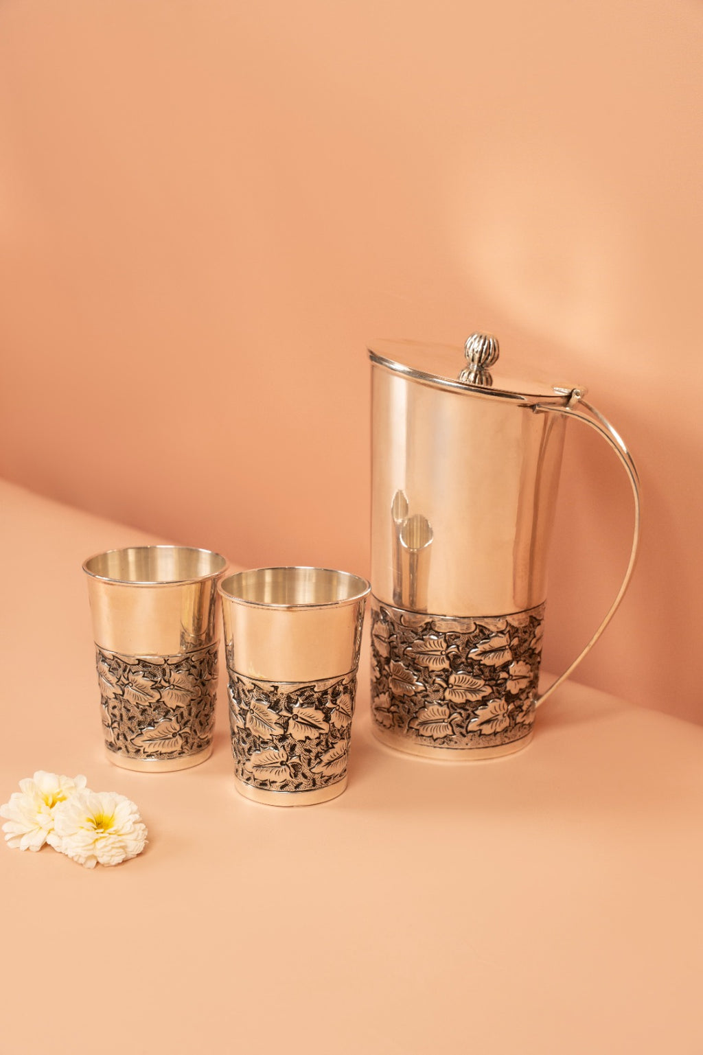 3‑Piece Sterling Silver Jug Set