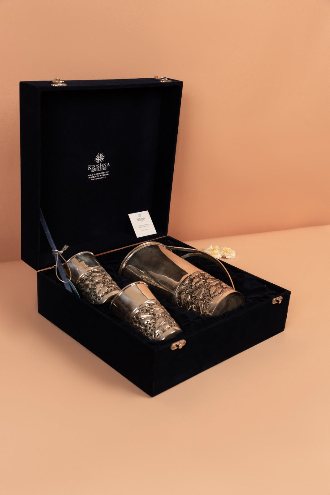 3‑Piece Sterling Silver Jug Set