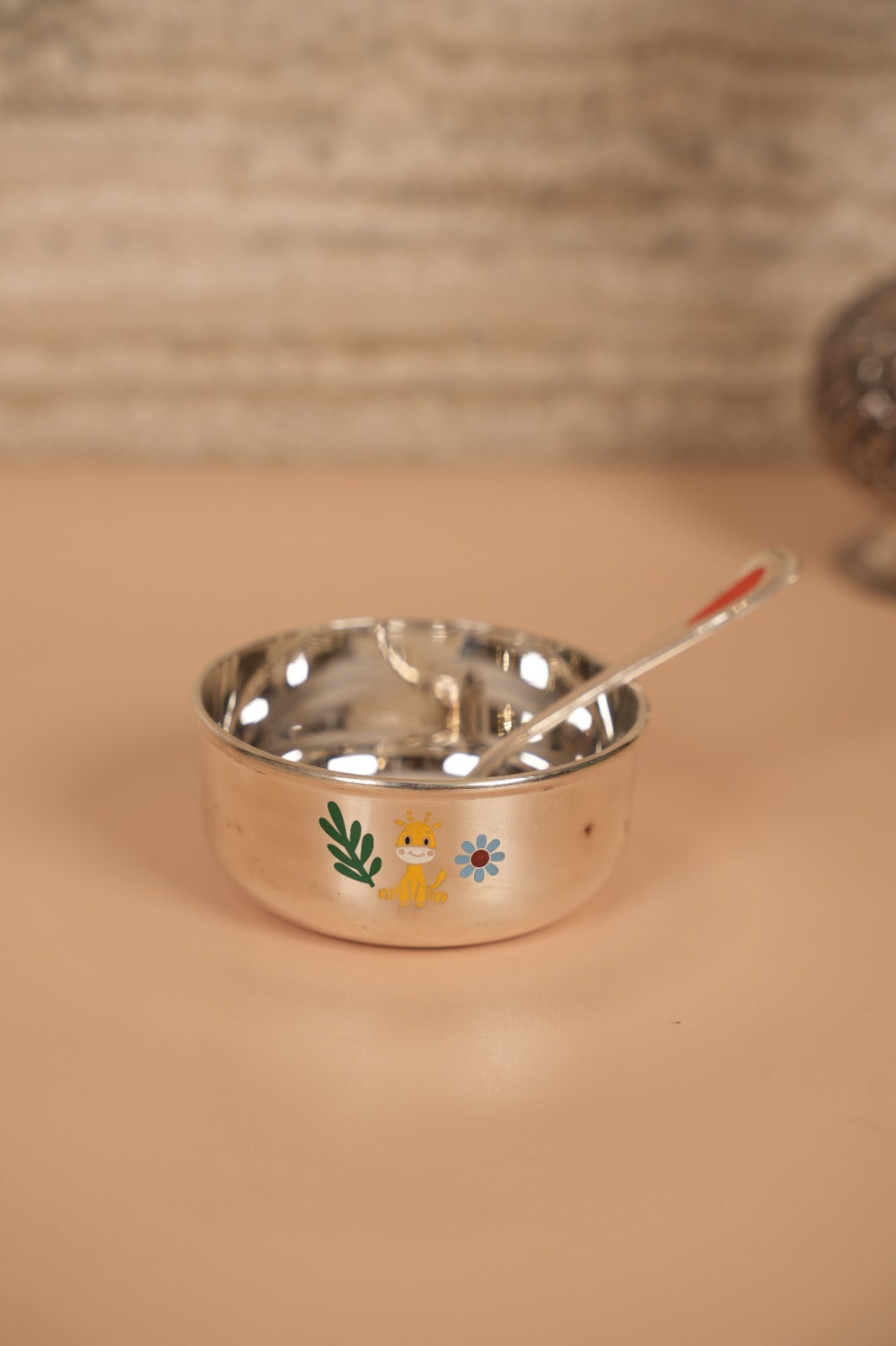 Enchanted Sterling Silver Kids Dining Set