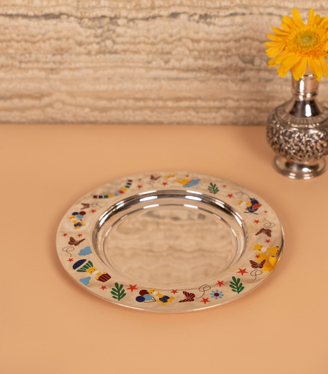 Enchanted Sterling Silver Kids Dining Set